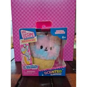 Real Littles Scented Surprise Micro Backpack Bunilla Ice Cream Stationary Set